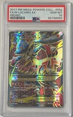 M Lucario EX - 55a/111 - Full Art Promo - PSA 10